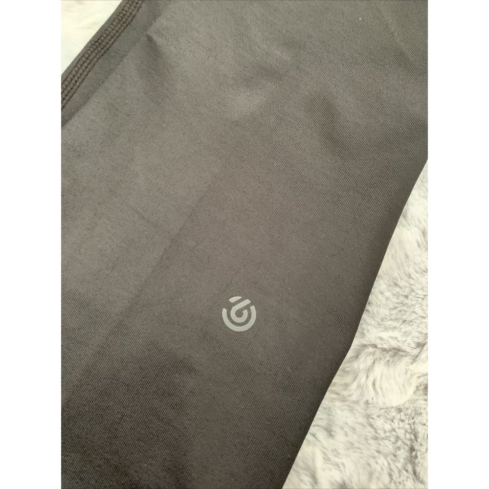 C9 Champion Women's High Waist Cropped Legging black shiny XXL - Picture 2 of 6